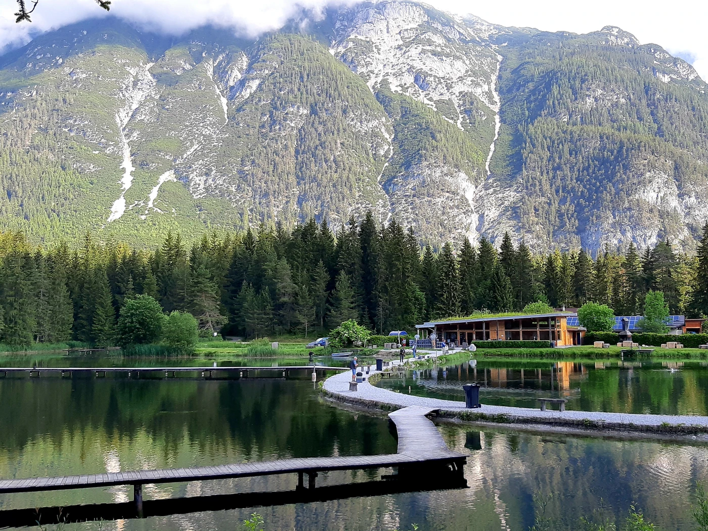 Angelsee Leutasch Weidachsee